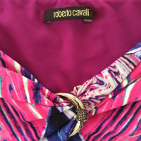 Roberto Cavalli Kleid mit Schmuckdetail 