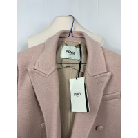 Fendi Jacket/Coat in Pink