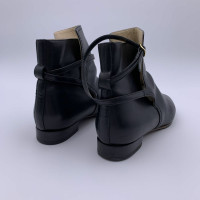 L'autre Chose Boots Leather in Black