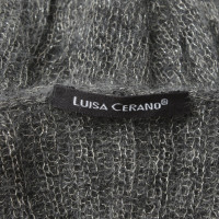 Luisa Cerano Pullover in Silber/Grau