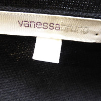 Vanessa Bruno mélange de matériaux de robe