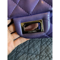 Chanel 2.55 Leer in Violet