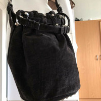 Alexander Wang Diego Bucket Bag Small Suede in Brown