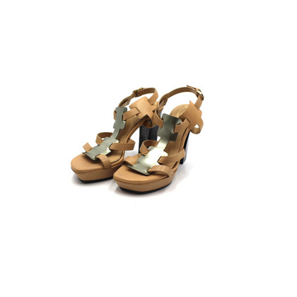 Tod's Sandals Leather in Beige