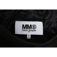 Mm6 Maison Margiela Trousers Leather in Black