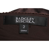 Badgley Mischka Kleid in Braun