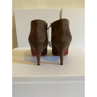 Christian Louboutin Ankle boots Suede in Brown