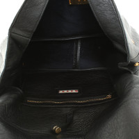 Marni Handtasche aus Leder in Schwarz