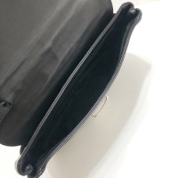 Bulgari Clutch Bag Leather in Black