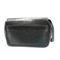Bulgari Clutch Bag Leather in Black