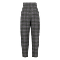 Alberta Ferretti Trousers Wool in Grey