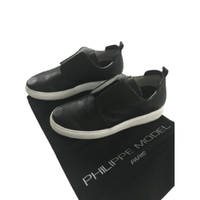 Philippe Model Sneakers Leer in Zwart