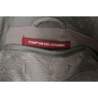 Comptoir Des Cotonniers Jacke/Mantel aus Baumwolle in Grau