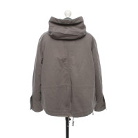 Comptoir Des Cotonniers Jacke/Mantel aus Baumwolle in Grau