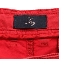 Fay Shorts in Rot
