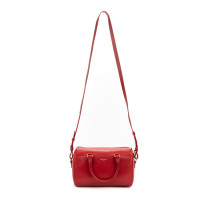 Yves Saint Laurent Schoudertas Leer in Rood