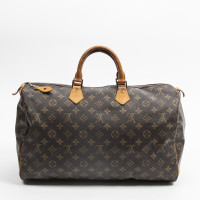 Louis Vuitton Speedy 40 aus Canvas in Braun