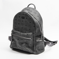 Mcm Backpack Canvas in Grey