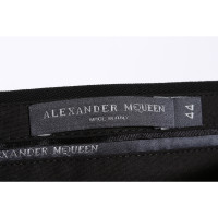 Alexander McQueen Broeken Wol in Zwart