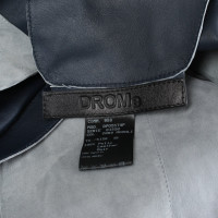 Drome Jacke/Mantel aus Wildleder in Grau