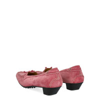 Car Shoe Sandals Leather in Pink