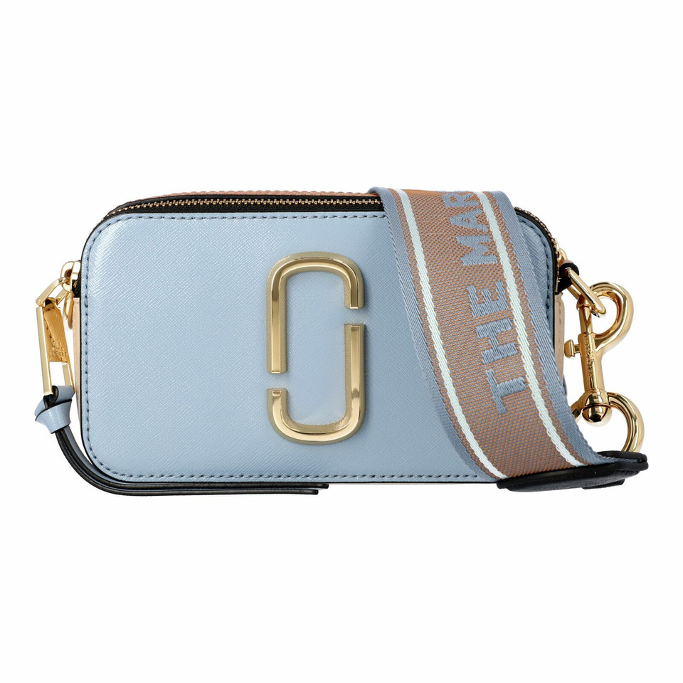 Marc Jacobs Snapshot Leer in Blauw