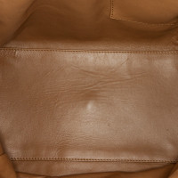 Christian Dior Tote bag Leer in Bruin
