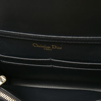 Christian Dior Diorama Wallet On Chain Lakleer in Rood