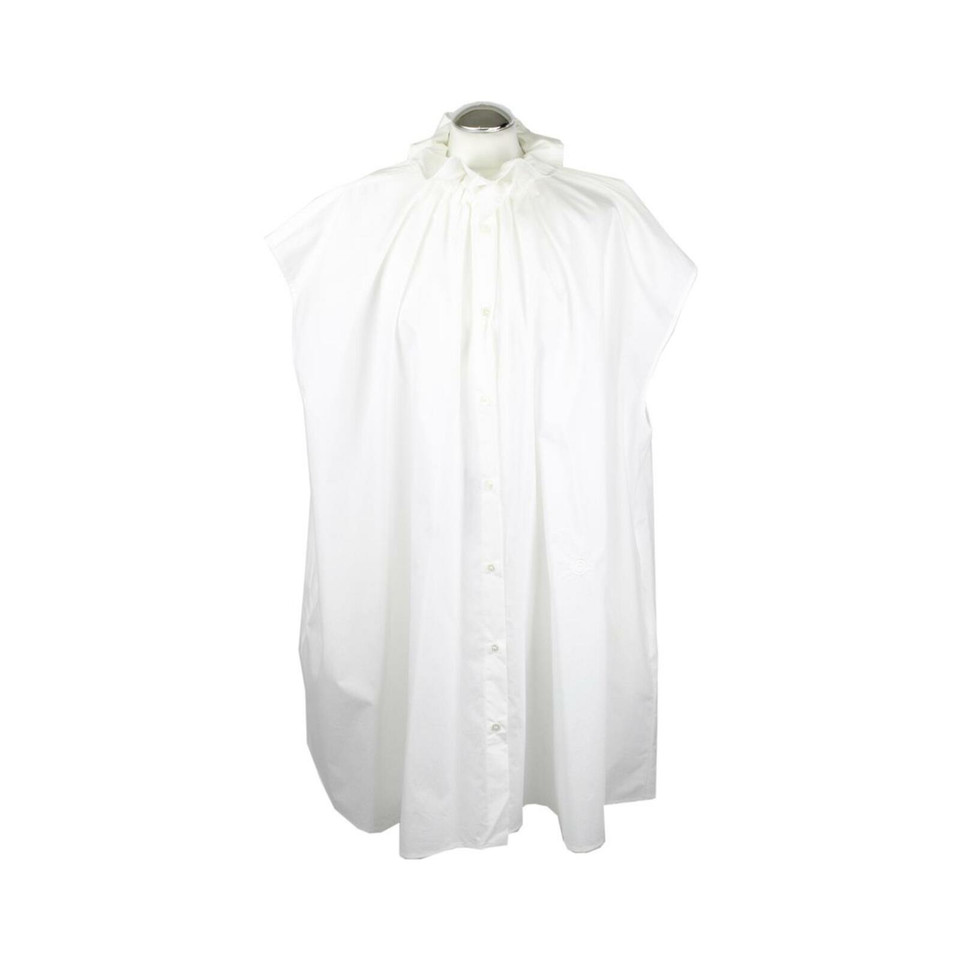 Mm6 Maison Margiela Dress Cotton in White