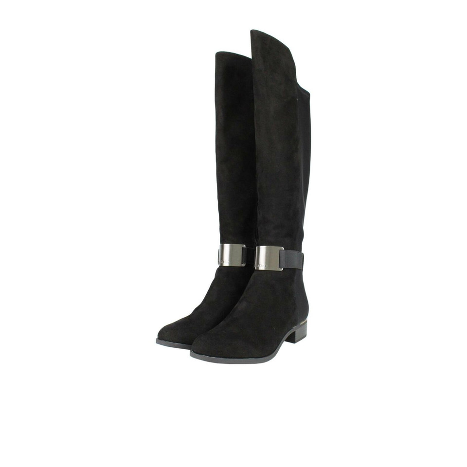 Calvin Klein Boots Leather in Black