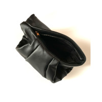 Ambush Clutch Bag Leather in Black