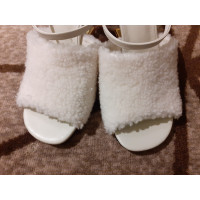Fendi First Sandals in Bianco