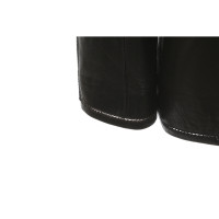 Fendi Jacke/Mantel aus Leder in Schwarz