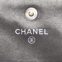 Chanel Sac à main/Portefeuille en Cuir verni en Noir