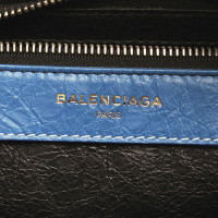 Balenciaga Bazar Bag S Leer in Rood
