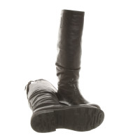 Bikkembergs Boots Leather in Black