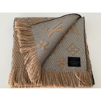 Louis Vuitton Logomania aus Wolle in Beige