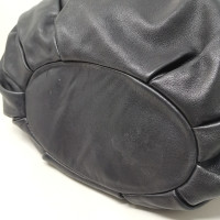 Tosca Blu Tote Bag aus Leder in Schwarz