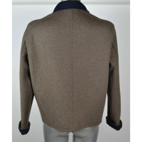 Le Tricot Perugia Jacket/Coat Wool in Blue