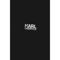 Karl Lagerfeld Broeken Viscose in Zwart