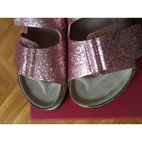 Giamba Paris Sandales en Cuir en Rose/pink