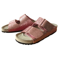 Giamba Paris Sandalen aus Leder in Rosa / Pink