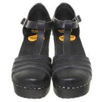 Swedish Hasbeens Black sandals
