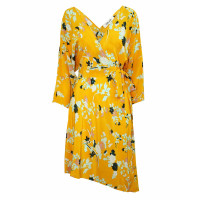 Diane Von Furstenberg Robe en Soie en Jaune