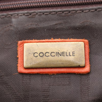Coccinelle Handtasche aus Leder in Orange