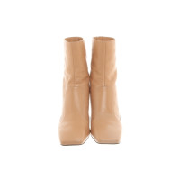 Fendi Ankle boots Leather in Nude