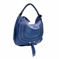 Chloé Marcie Bag Leer in Blauw