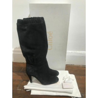 Chloé Boots Suede in Black