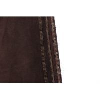 Etro Trousers Leather in Brown