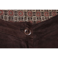 Etro Trousers Leather in Brown